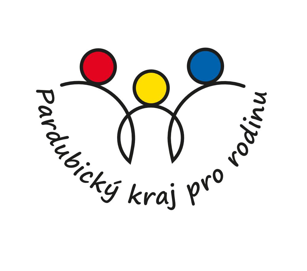 Na obrázku je logo Pardubický kraj pro rodinu. Kliknutím na něj se dostanete na webové stránky http://www.krajprorodinu.cz